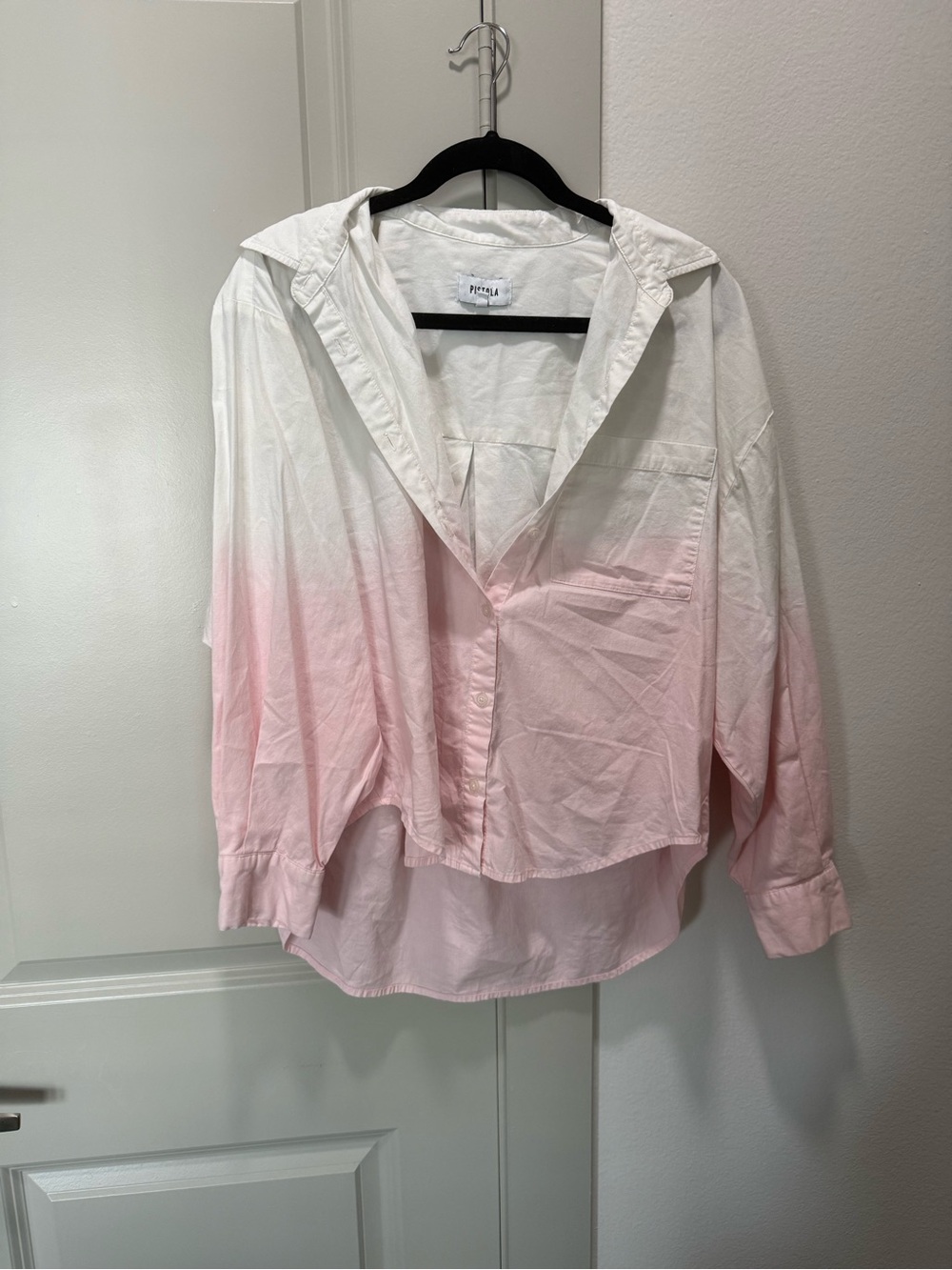 pistola White Button-Up Shirt